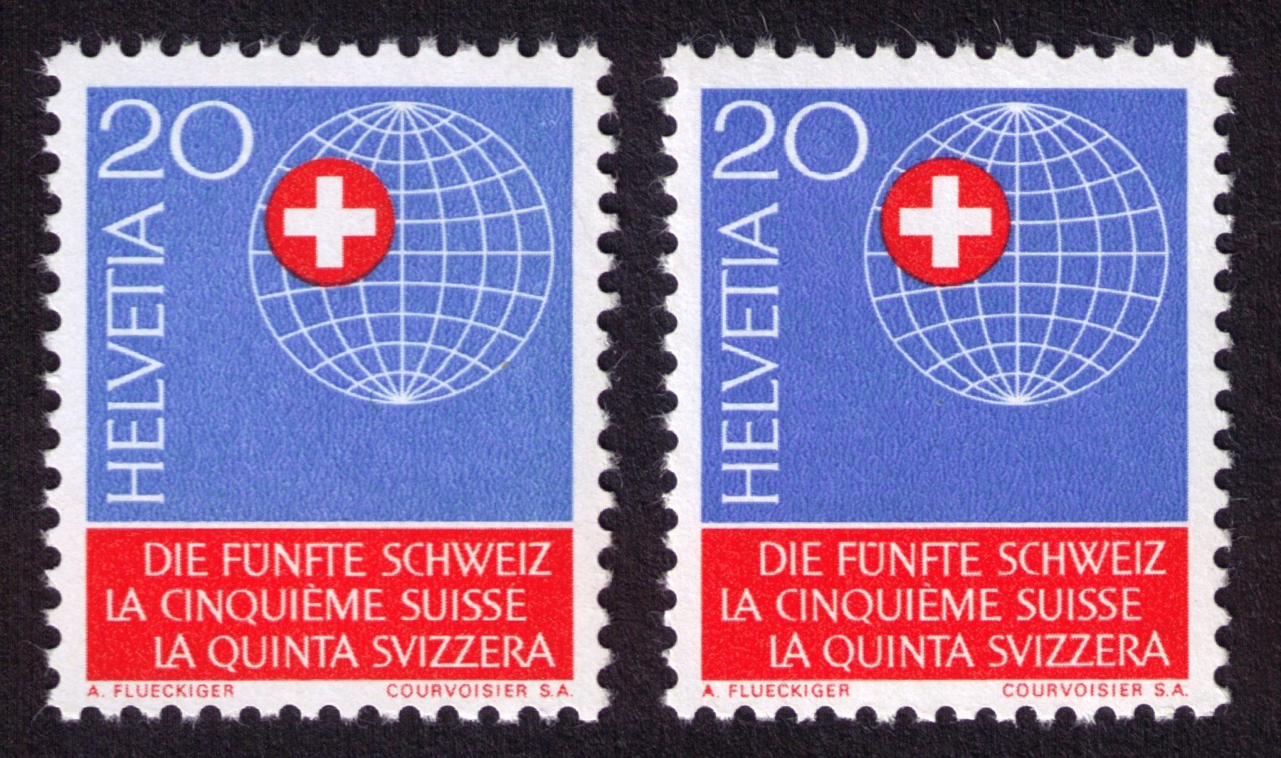 Tutti i francobolli: 1966_442_FARBVARIANTEN BLAUE FARBE hell-dunkel ! ** – Nuovo (secondo la descrizione) da Marthalen venduto da Ch_quality