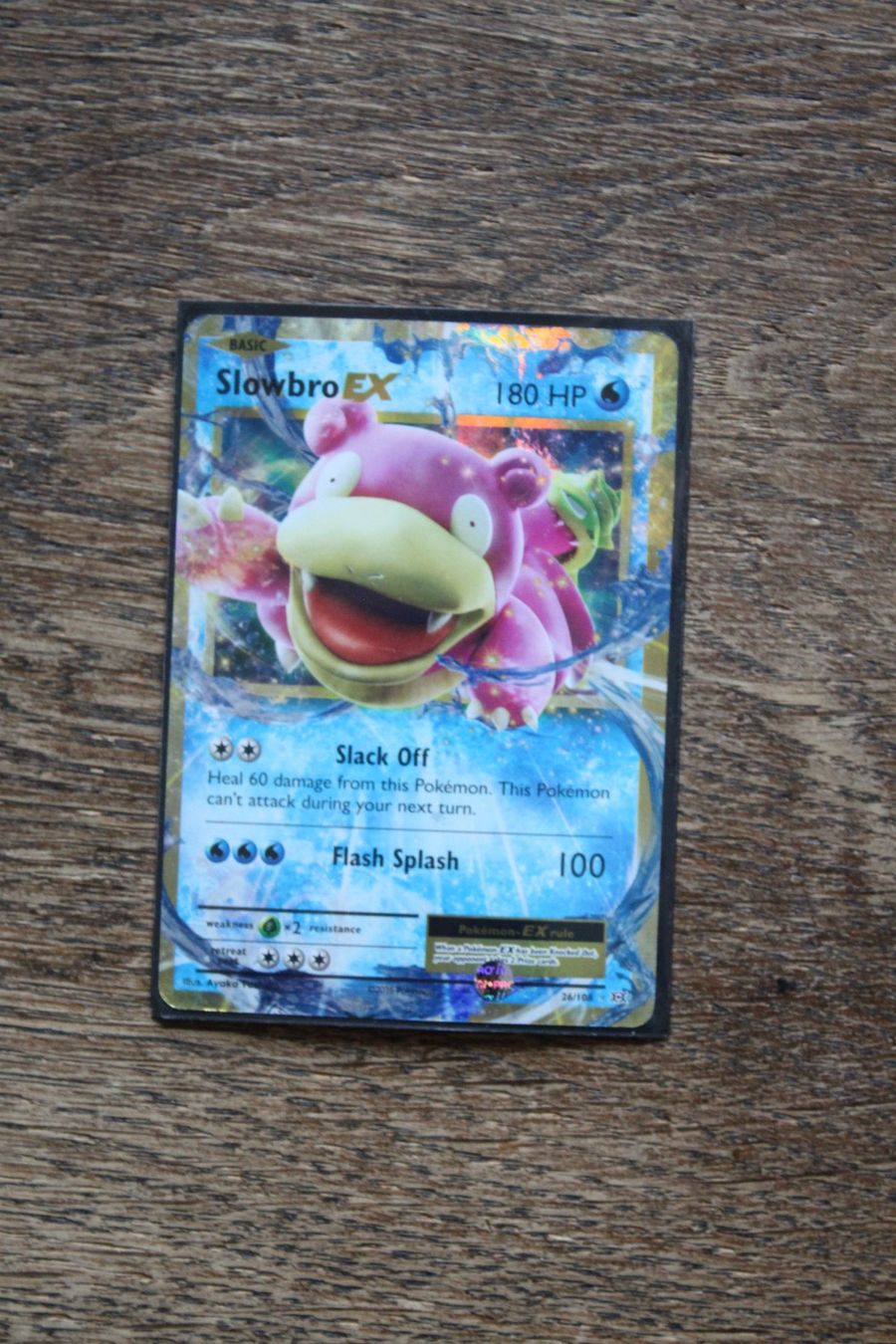 Pokémon Carte collezionabili: Pokemon Slowbro EX 26/108 – Usato da Mörschwil venduto da leg_yrn8