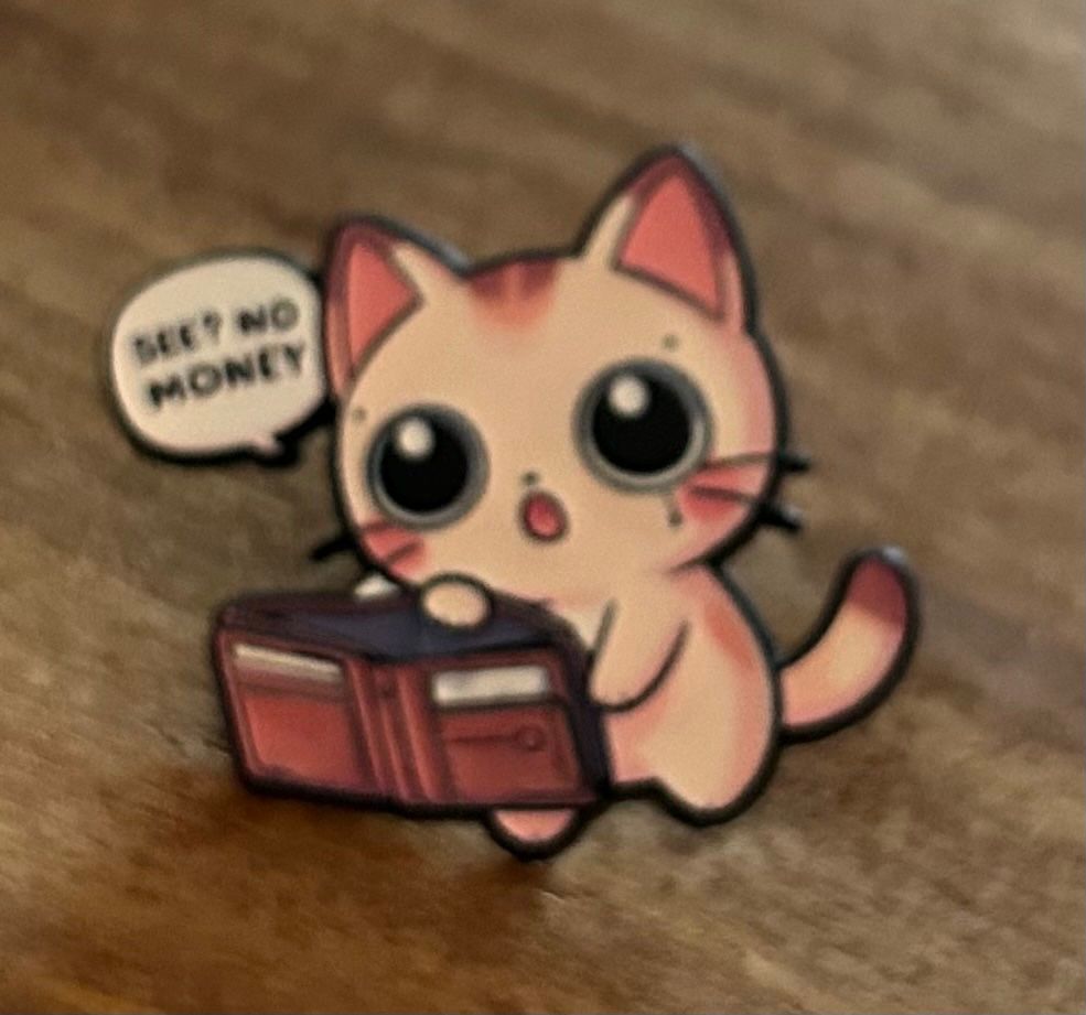 Plaketten & Abzeichen: Süsser Pin Katze – Neu und originalverpackt aus Geneve von vane267