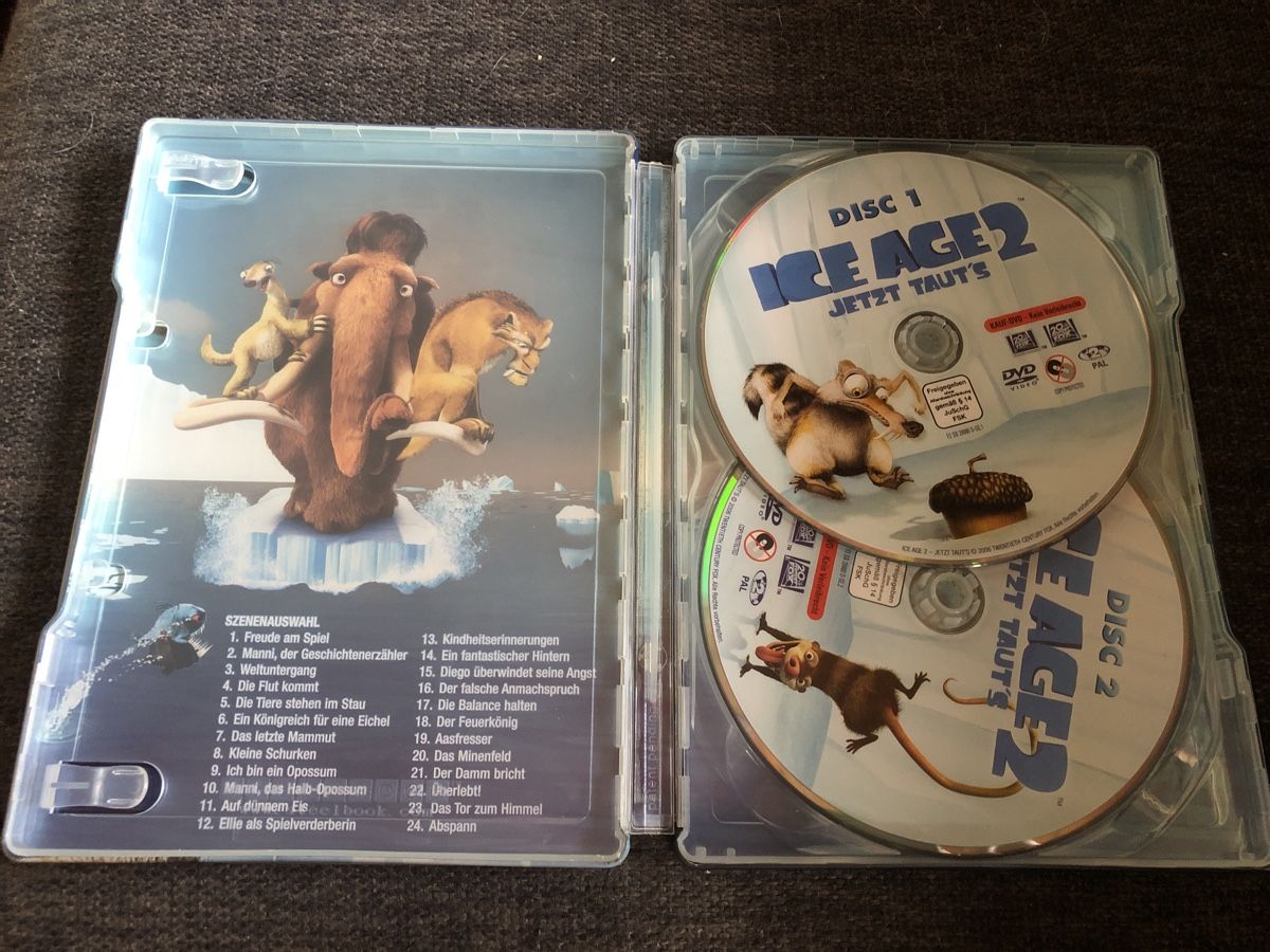 Tutti i DVDs: 2 DVD, ICE AGE 2, SPECIAL EDITION – Usato da Balsthal venduto da Katzenfan99 2
