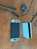 Nintendo Switch OLED / Weiss / inkl. Dock & Zubehör
