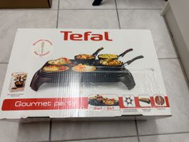 Tefal Gourmet Party Raclette/Crêpe Platten neuwertig
