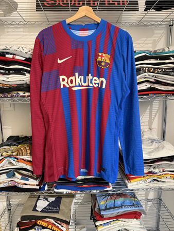 2021-2022 FC Barcelona Prepared Jersey Signed