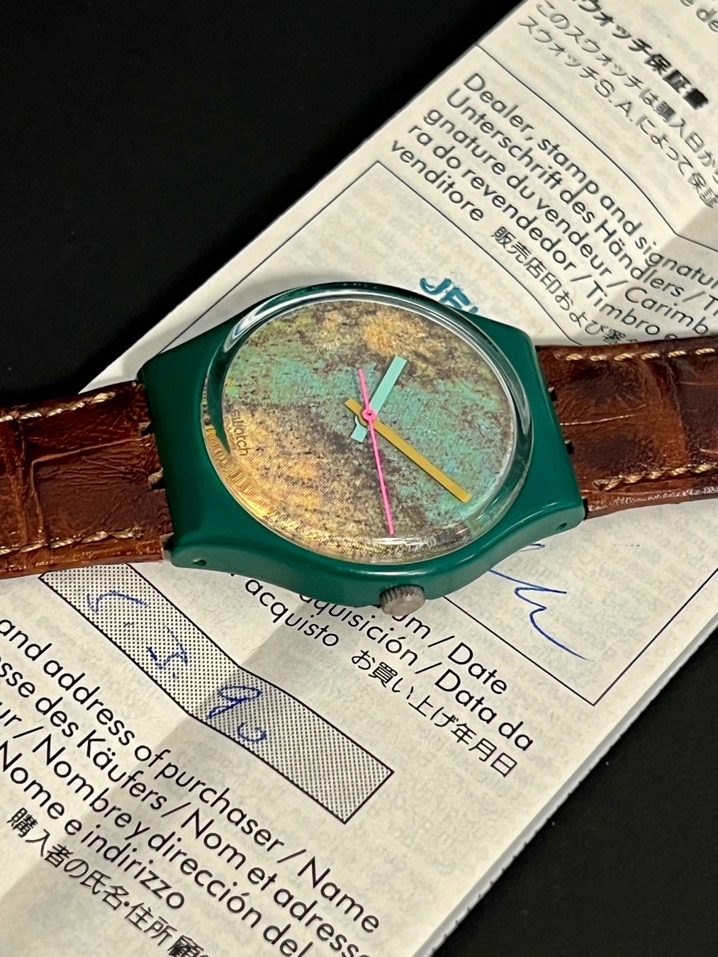 Swatch Uhren: Swatch GG 102 Old Bond 1988 – Gebraucht aus Sion von ROBY_ROBY_ROBY 4