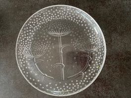 Schöner Rosenthal Glasteller Blütenregen