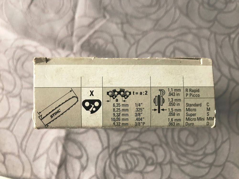 UpStart Components Sägeketten-Set Für Echo PPT-2620 – 2 Stück, 12 Zoll / 30,5 Cm, 3/8 Zoll Teilung, 44 Treibglieder
