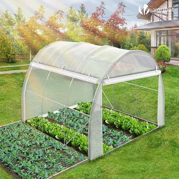 Gewächshaus Tomatenhaus Foliengewächshaus Winterfest 6m² Kaufen auf