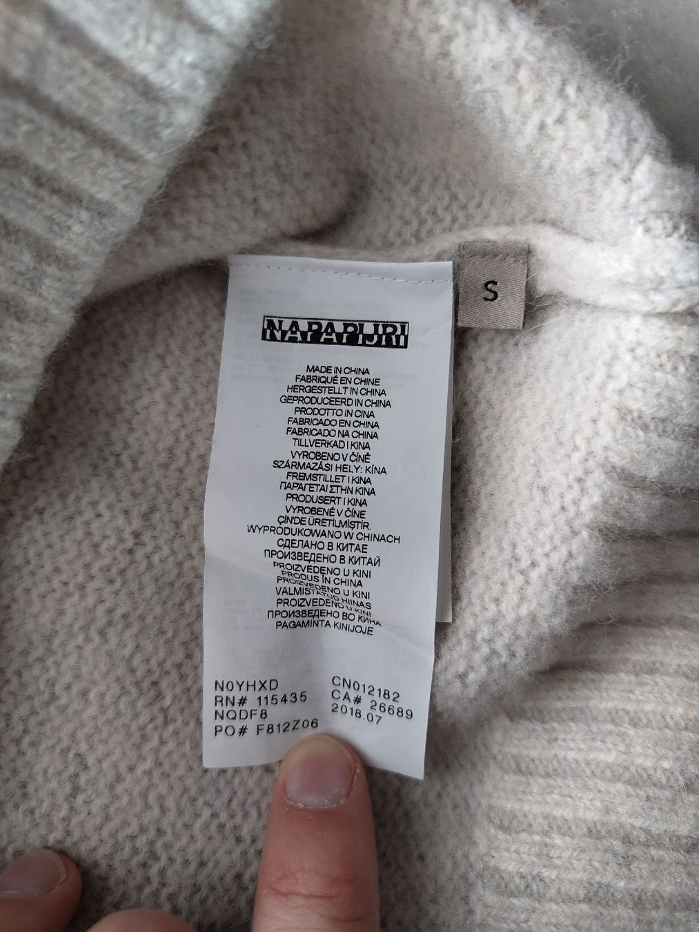 Napapijri Maglioni & Felpe: Napapijri Wollpullover, Grösse S – Usato da Jona venduto da mei_8gzx 3