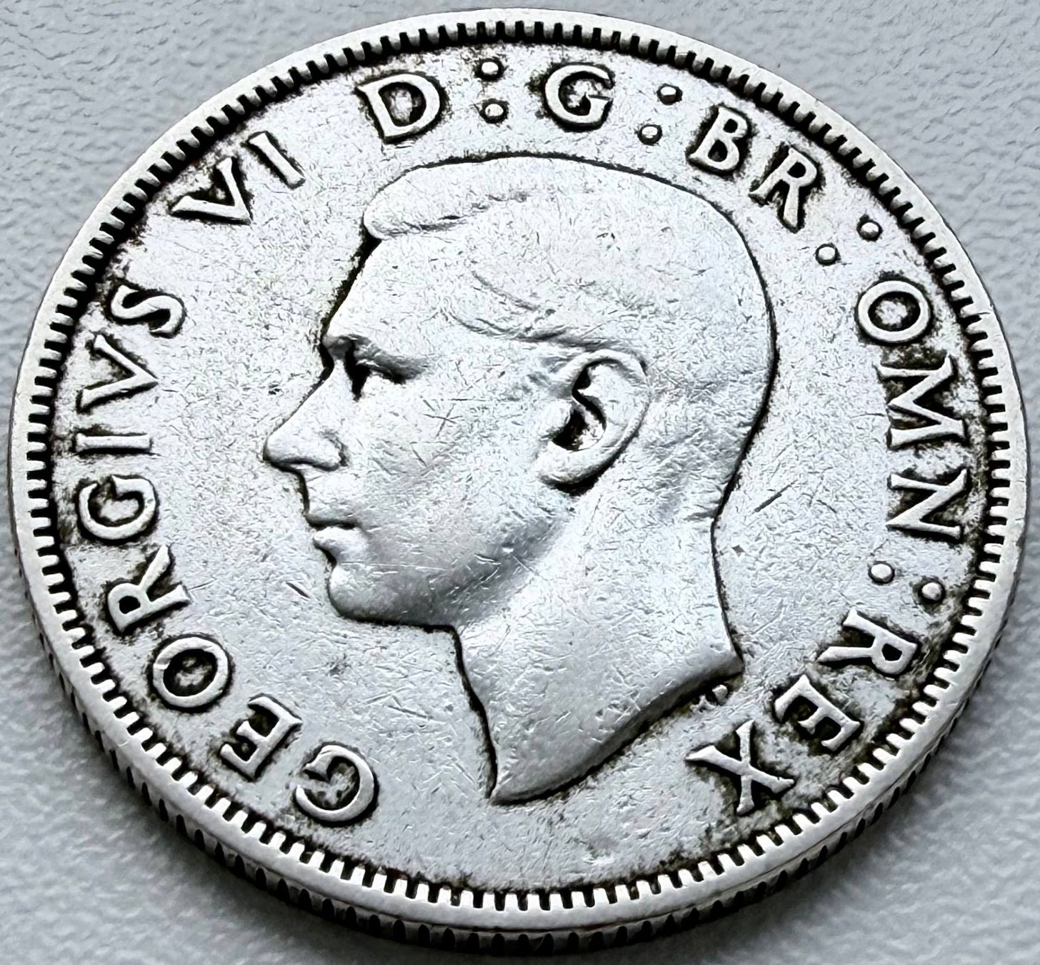 Tutti le monete: 2 Shillings 1946 George VI Silber – Usato da Sissach venduto da Valeriika