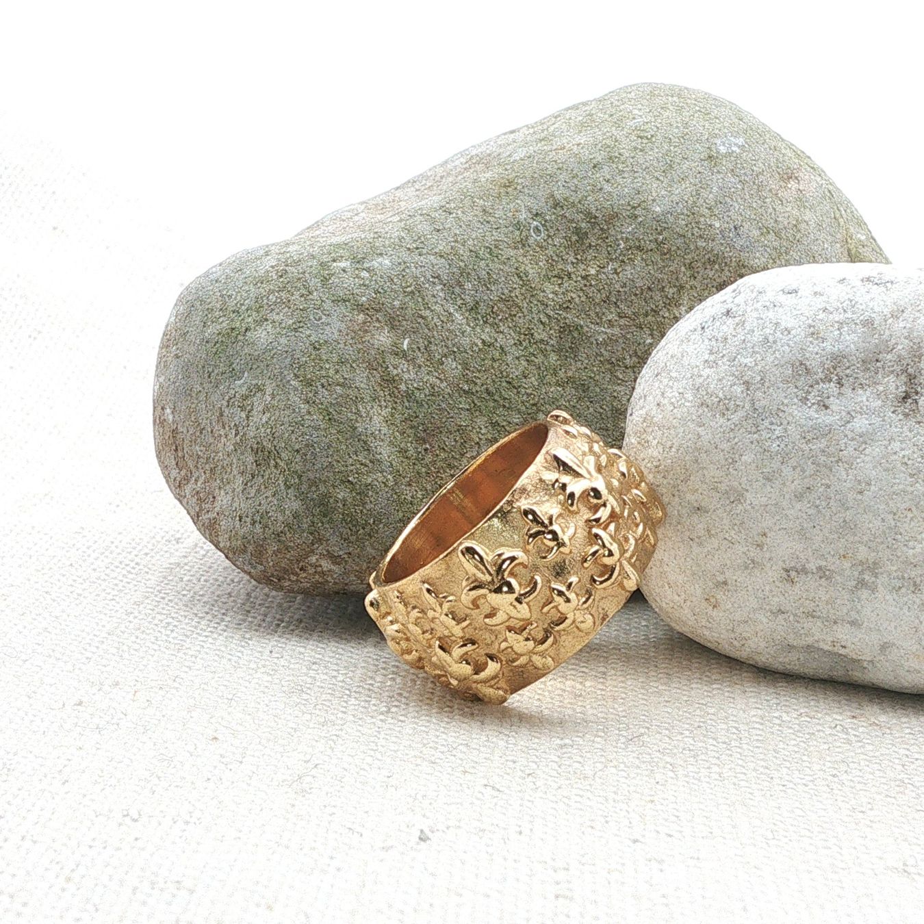 Olga Ribler Anelli: Statement Silber Ring 925 gelbvergoldet Grösse 55 – Nuovo (secondo la descrizione) da Luzern venduto da Schmuckoutlet 5