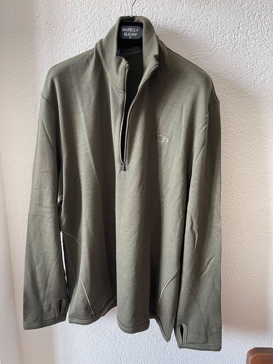 Pull Femme Icebreaker En Laine Mérinos - Marron - Taille M - 1/4 Zip
