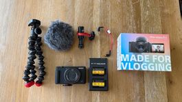 Sony ZV-1 Vlogging-Set inkl. RØDE VideoMicro &Stativ/Zubehör