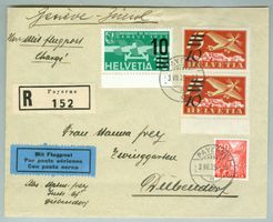 1935 Schweiz Bedarfsluftpost