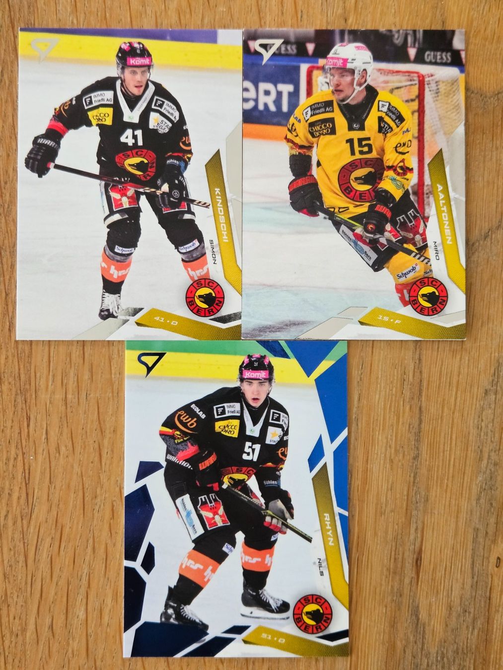 Sportzoo Carte collezionabili: Sportzoo Saison 25/26 Basekarten SC Bern – Usato da Wilen b. Wil venduto da Gasut81