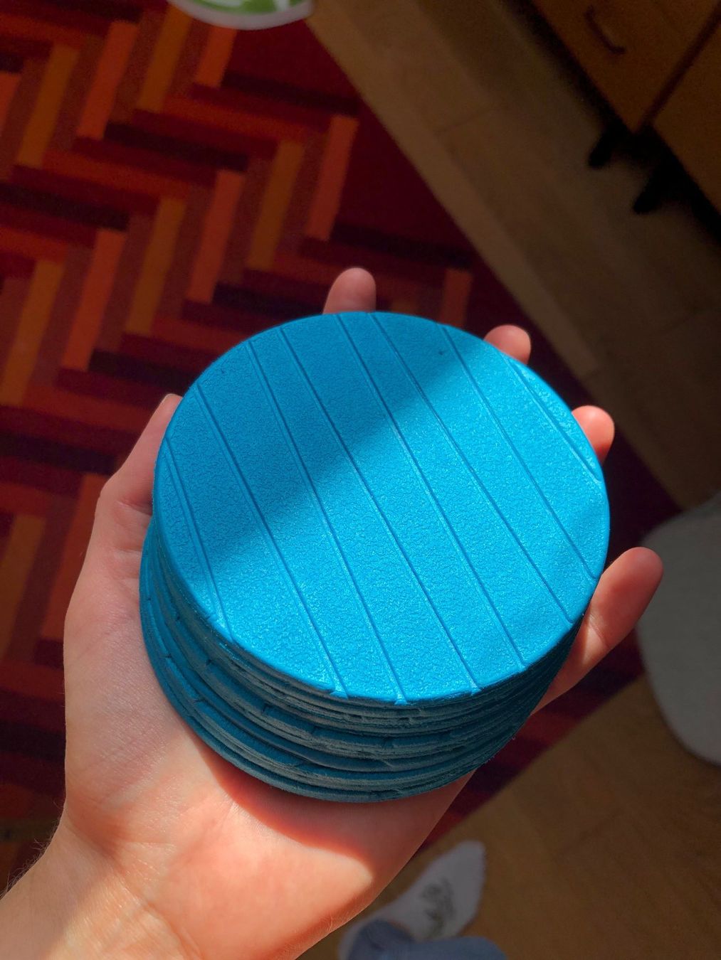 Ikea Sottobicchieri: IKEA Lot de dessous de verre Bleu – Usato da St-Aubin FR venduto da Tiweety 2