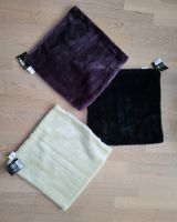 3x Kissenhüllen aus Fellimitat ca.45x45cm