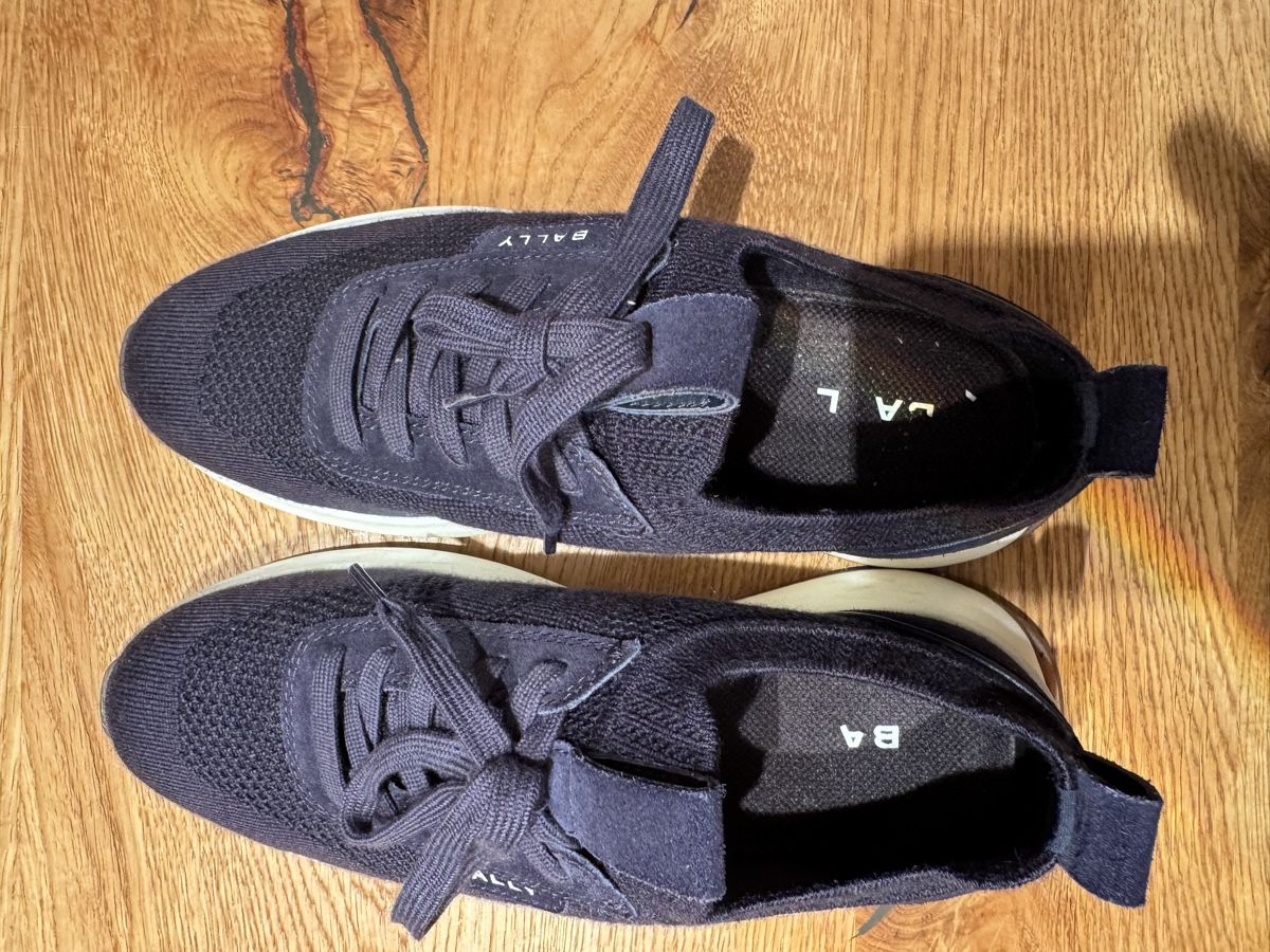 Bally Damenschuhe: Sneaker Bally dunkelblau Textil mit Wildleder  – Neu (gemäss Beschreibung) aus Au ZH von Pulaila2020 2