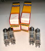 4 Röhren / Radioröhren E92CC (2xTriode/NF&HF) NOS,Philips SQ