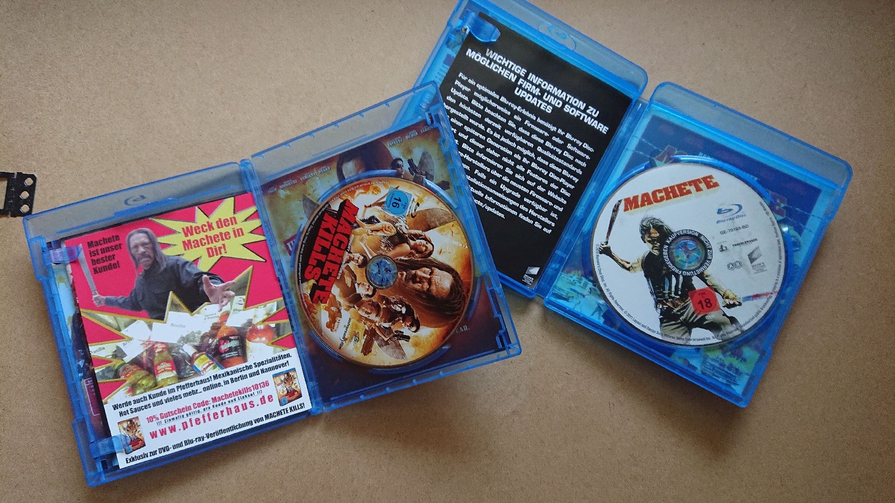 Tutti i DVDs: Machete Kills und Machete Blu-ray  – Usato da Chur venduto da FreakofRarity 2