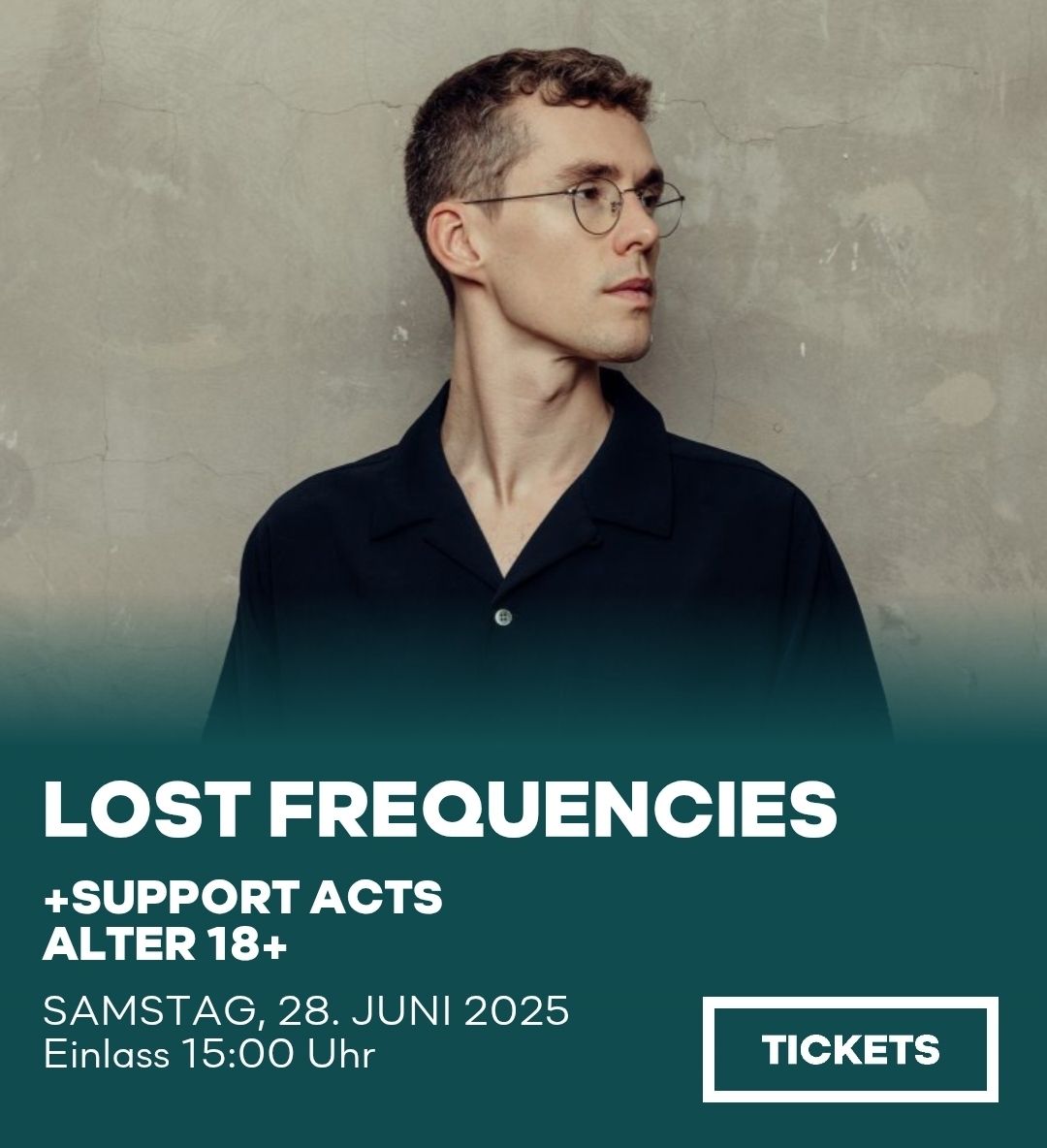 Tickets: VIP Ticket Lost Frequencies, 28.6.25 – Neu und originalverpackt aus Jonen von  1
