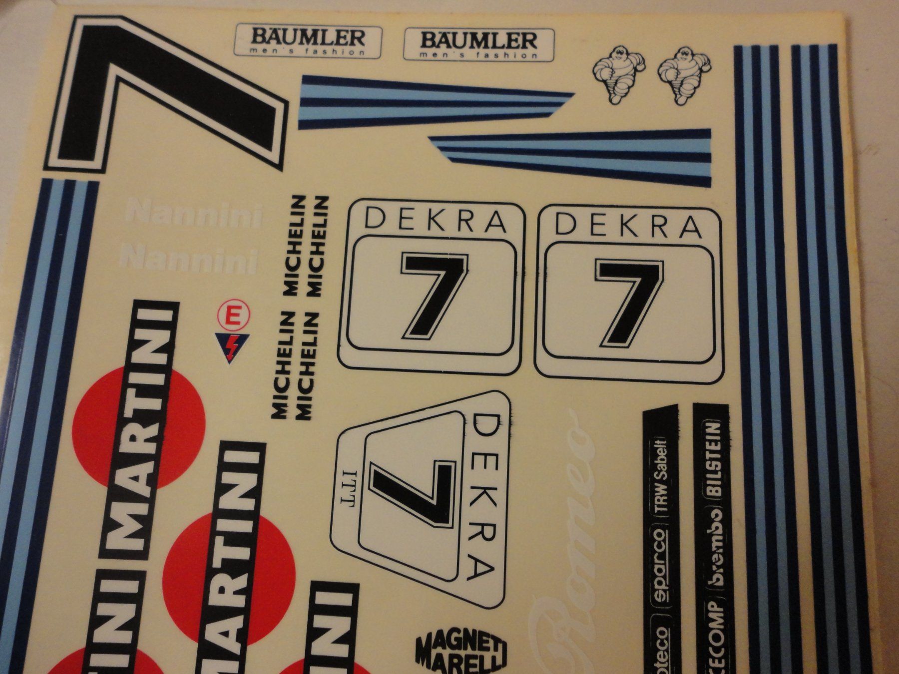 Modellismo RC: Decal für Modelle – Nuovo e nell'imballaggio originale da Horgen venduto da RcModell 2