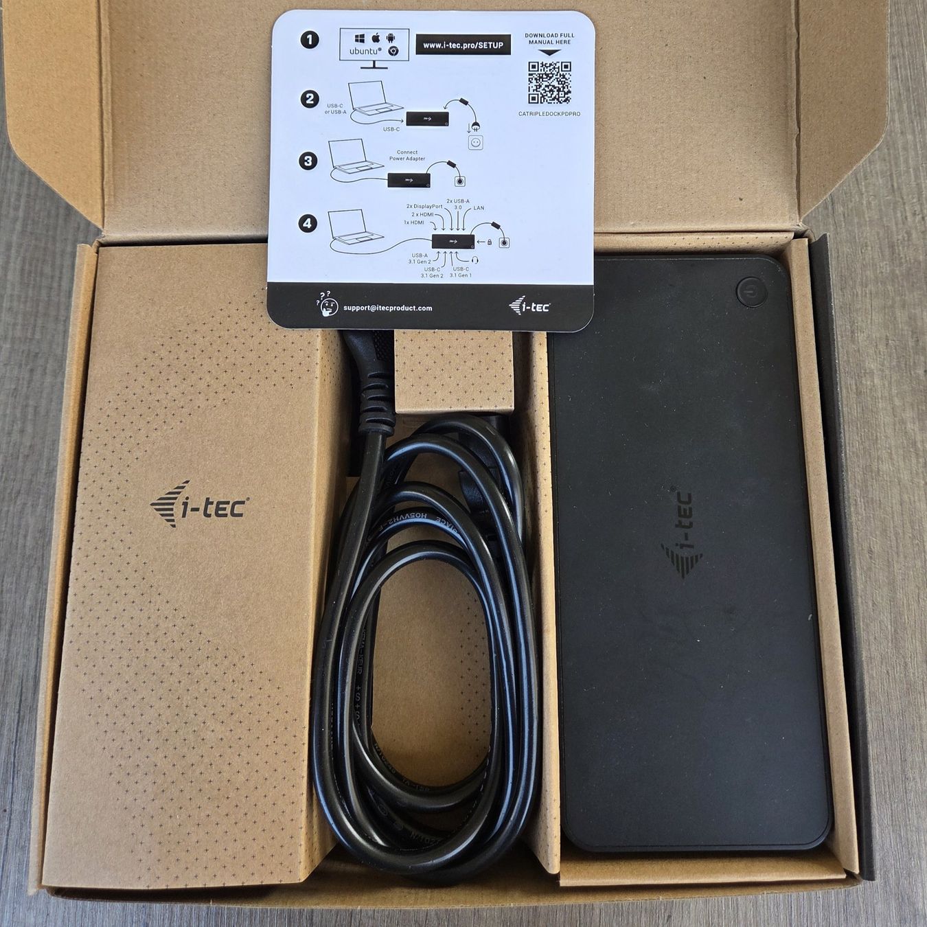 I-tec Dockingstation: I-TEC USB Docking Station (96 W) – Gebraucht aus Kleindöttingen von keepITeasy 3
