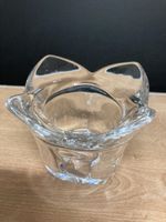 Kerzenhalter aus Glas, Teelichthalter, Vintage Look!