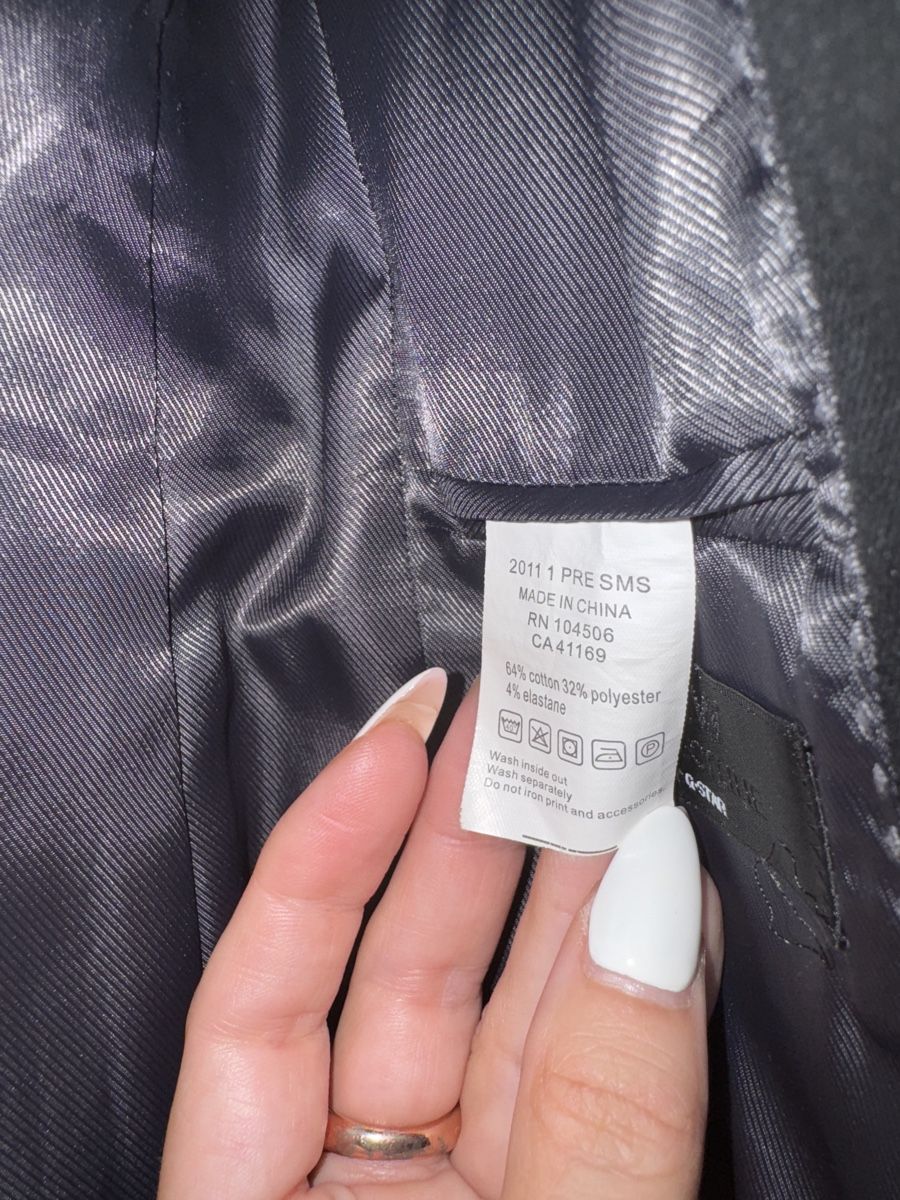 G-Star Jacken: G-Star RAW Correctline Blazer, Grösse 36, Schwarz – Neu (gemäss Beschreibung) aus Zürich von Rae0850 2