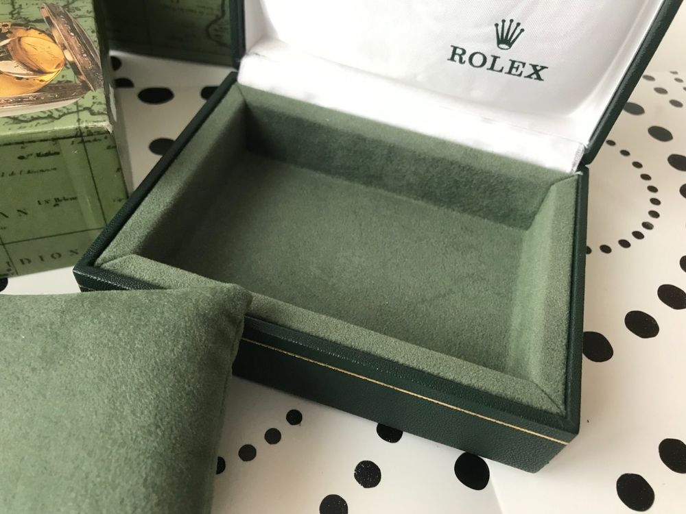 ROLEX ORIGINAL - VINTAGE WATCH CASE BOX ECRIN - OLD TOP !!!! | Kaufen ...