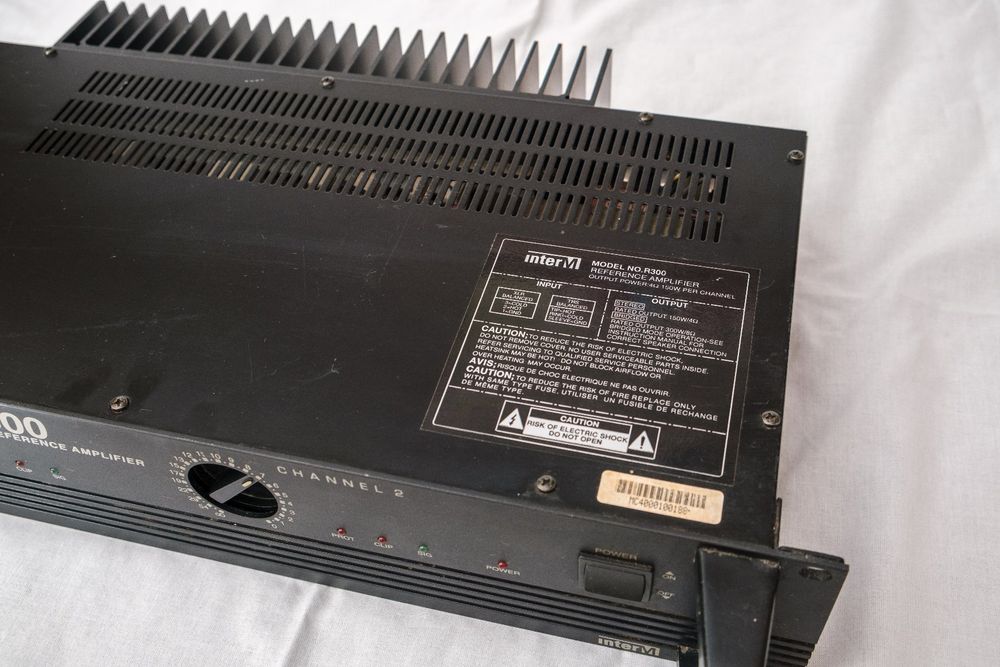 Inter-M R300 Verstärker - Zuverlässiger 2-Kanal-Verstärker (Gebraucht ...