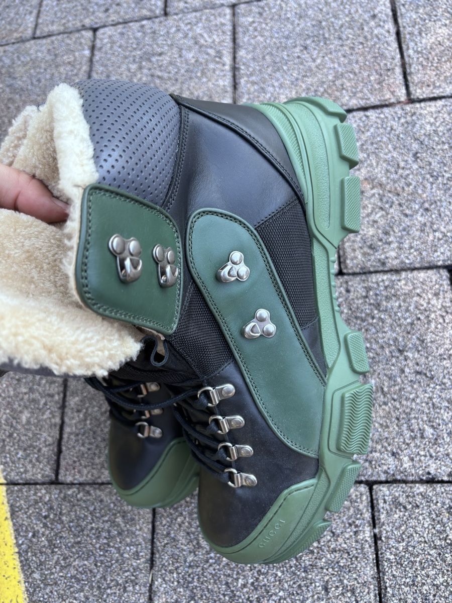 Gucci Herrenschuhe: *NEU*GUCCI Flashtrek High-top Sneaker – Neu und originalverpackt aus Lenzburg von Genkidama 2