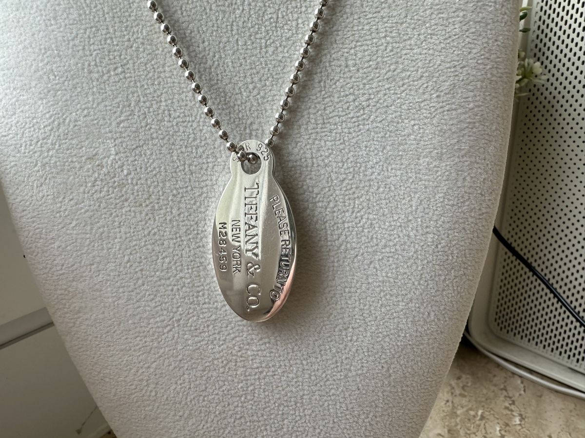 Tiffany & Co. Catenine: Return to Tiffany&Co. Oval Necklace – Usato da Goldach venduto da Lenny0220 6
