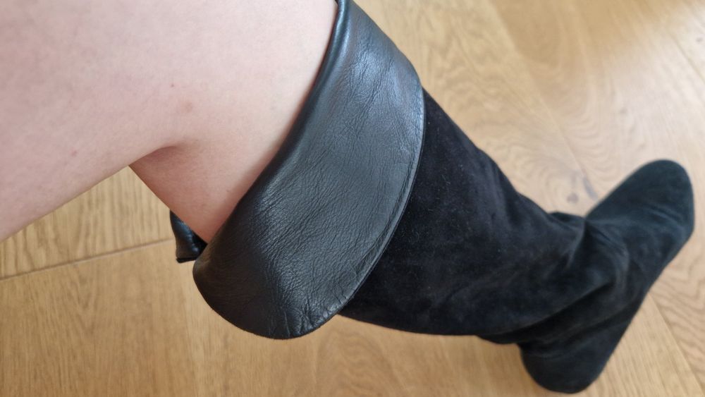 Navyboot Stiefel Wildleder Gr. 38 8
