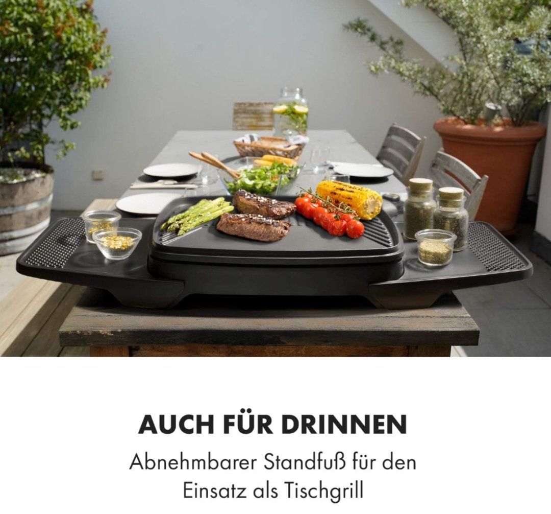 Griglie: Elektrischer Grill Klarstein-Draussen,drinnen – Nuovo e nell'imballaggio originale da Fulenbach venduto da majeste 8