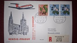 Swissair Geneve - Parague 01.04.1974