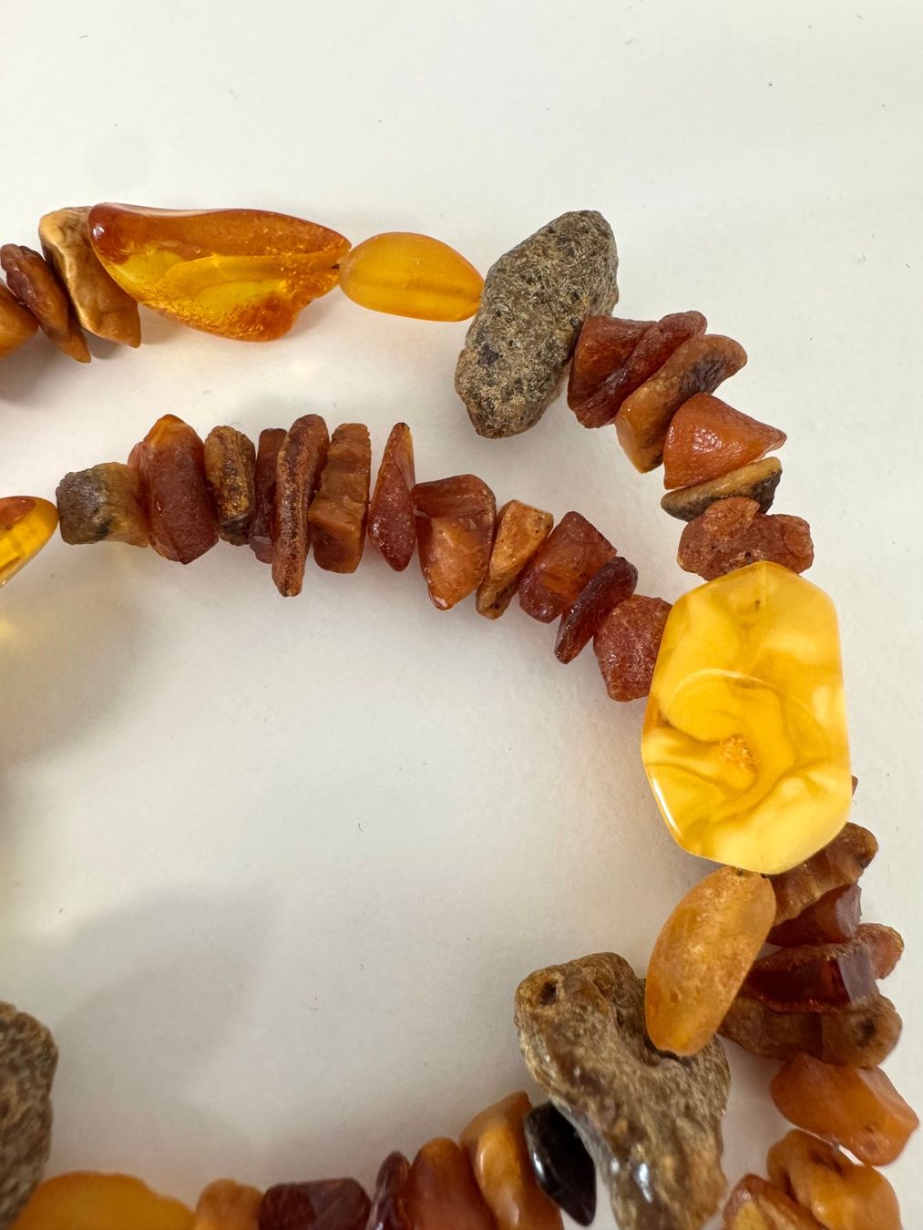 Catenine: Halskette Bernstein/Amber/Ambre – Nuovo (secondo la descrizione) da Biberist venduto da tl-schmuck 2