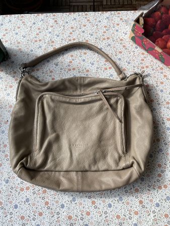Liebeskind Handtasche, beige, Leder