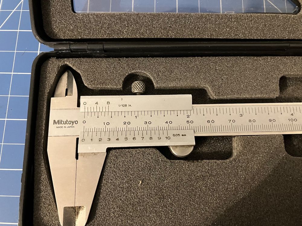 Messschieber 150mm Edelstahl - Präzisions-Messwerkzeug Für Werkstatt & Hobby