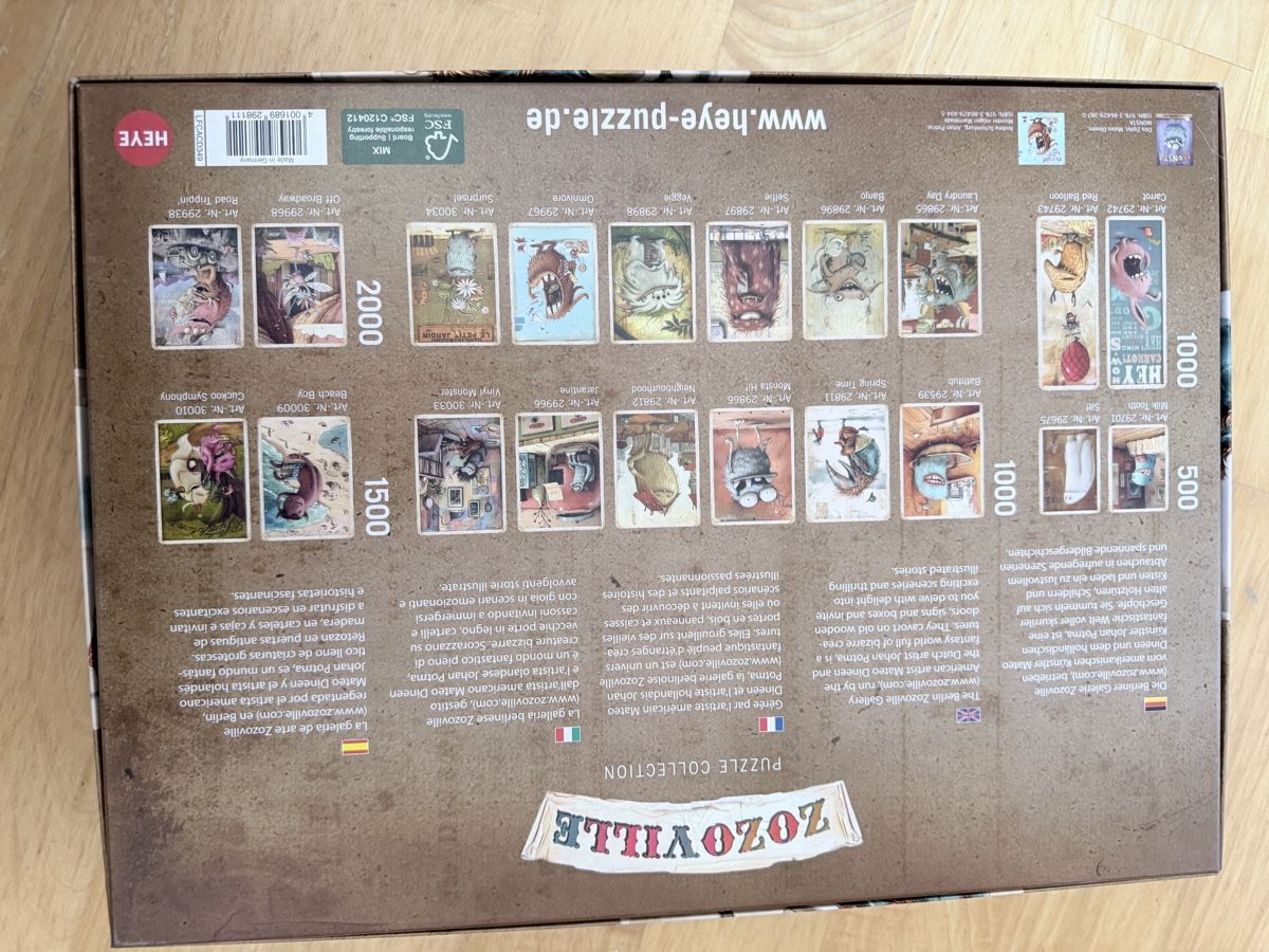 Heye Puzzle: Zozoville – Spring Time – Usato da Urnäsch venduto da _._naomi_._ 2