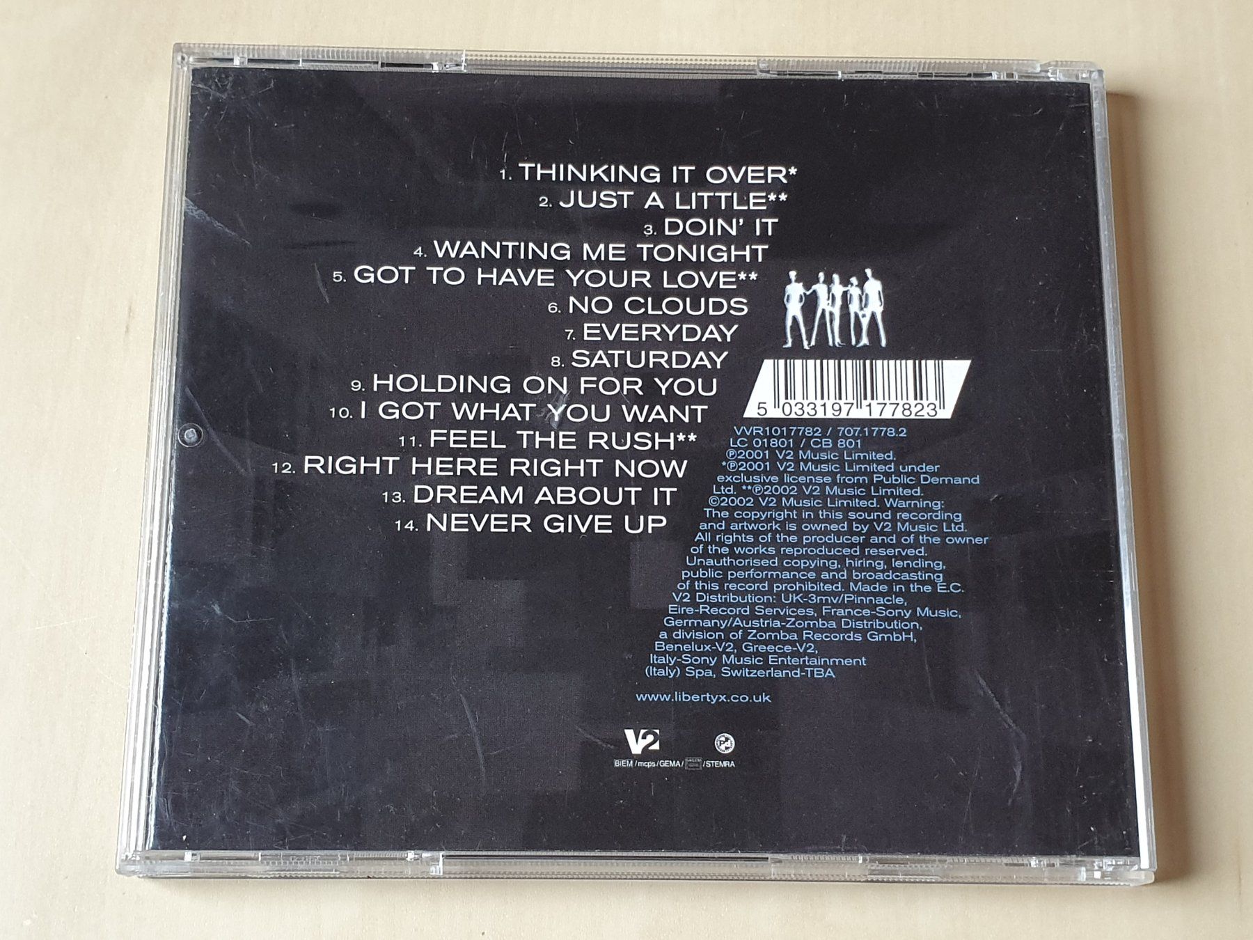 CDs: Liberty X thinking it over – D'occasion à Stansstad par collectorsshop 1