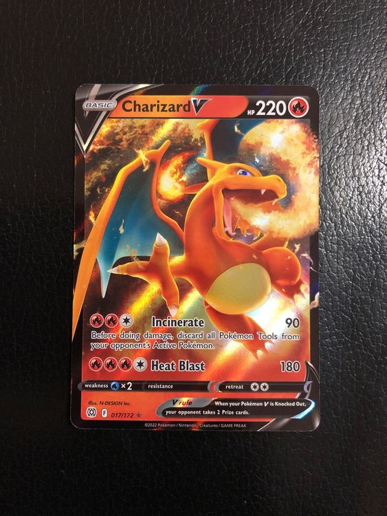 Brilliant Stars Charizard V 17/172 Ab 1 (Gebraucht) in Paradiso für CHF ...