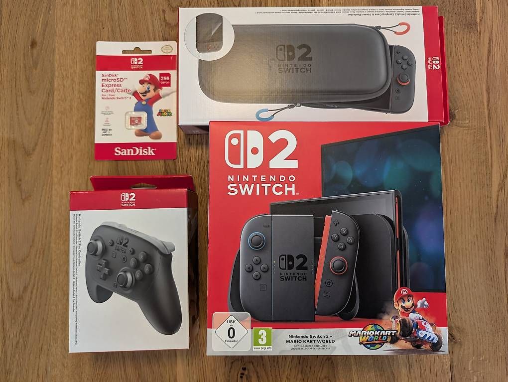 Nintendo Konsolen: Nintendo Switch 2 - MEGA Starter pack ! – Neu (gemäss Beschreibung) aus Ponthaux von rilax1010