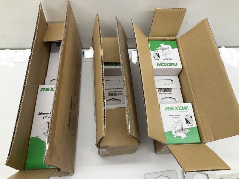 Schleifen & Polieren: Posten div. Rexon Schleifbänder – Neu und originalverpackt aus Kehrsatz von CIVOMILES 3