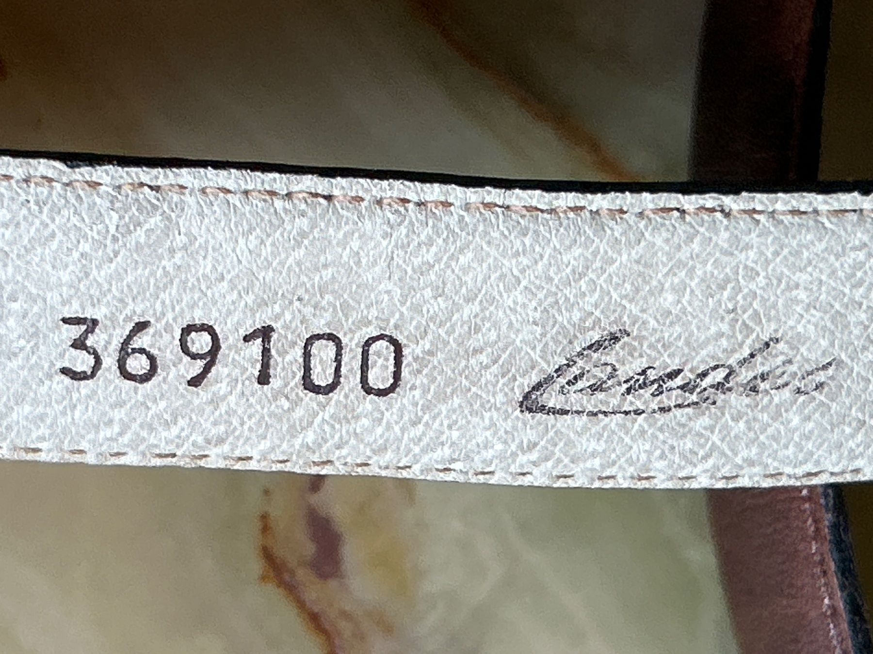 Cinture: Gürtel braun Leder Grösse 100 – Usato da Villnachern venduto da RicardoMary 2