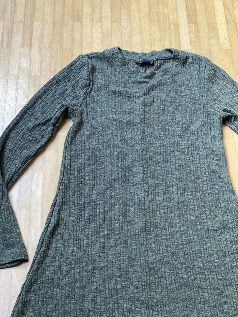 Maglioni & Felpe: Rippstrick Kleid/Pullover langarm dunkelgrün Grösse 36 – Usato da Hochwald venduto da _biene_ 4