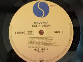 Madonna - Like A Virgin Schallplatte - Top Zustand!