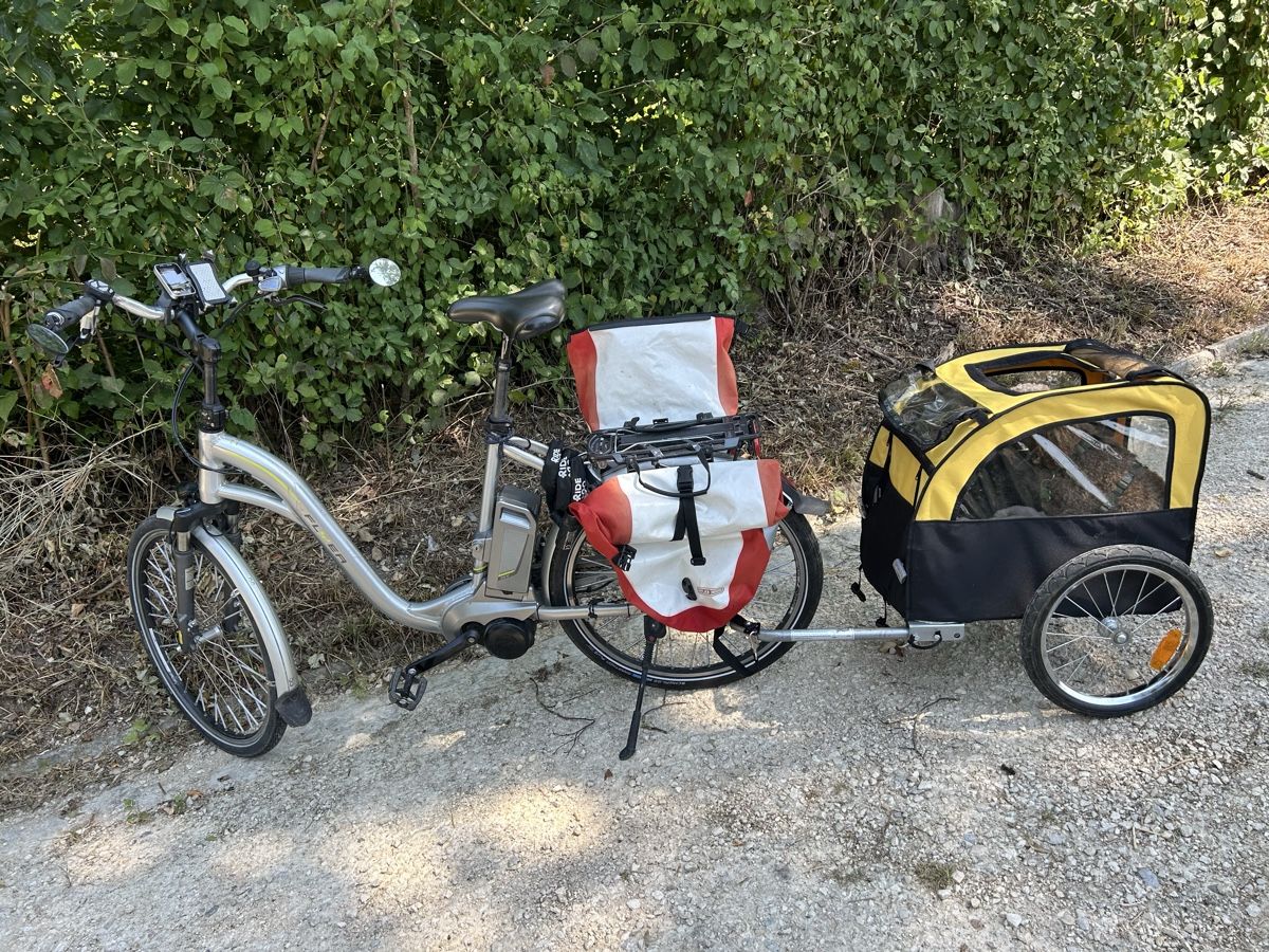 Anhänger: Fahrrad-Hundeanhänger – Gebraucht aus Oberentfelden von Haensu57