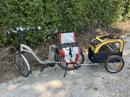 Fahrrad-Hundeanhänger