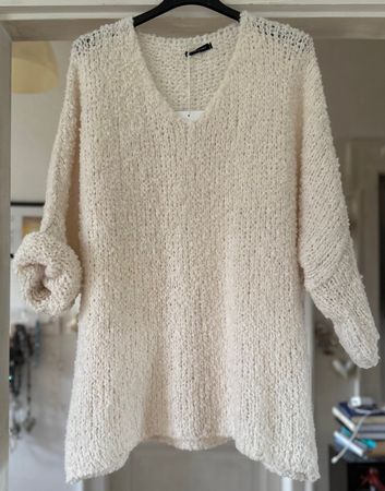 PULLOVER OVERSIZE MIXT LAINE! M NOUVEAUTÉ 2026/27