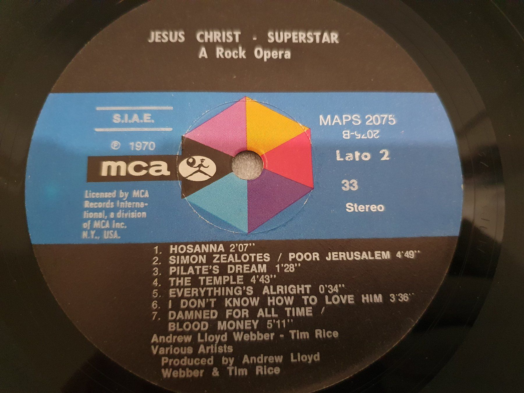 Schallplatten: Jesus Christ Superstar / 2 LP`s – Gebraucht aus Uster von Vinyl-Leidenschaft 6